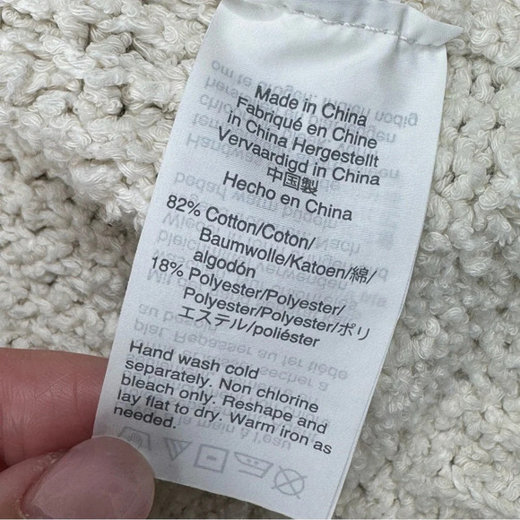 Madewell Bronson Cardigan Sweater. Chunky Textured Knit Soft Comfy Layer. Small - Picture 9 of 14